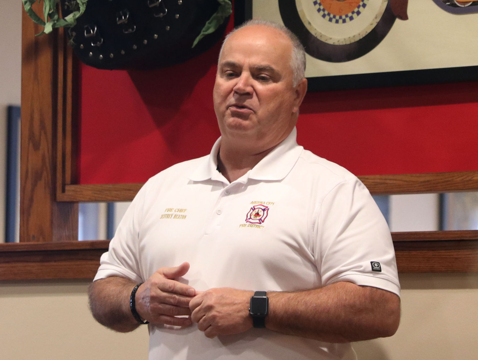 Fire Chief Jeff Heaton